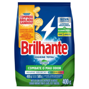 Sabão em Pó Brilhante 400g
